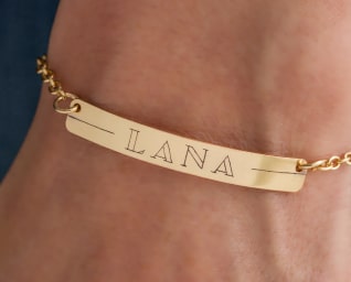 Engraved bracelets
