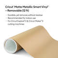 Matte Metallic Smart Vinyl&trade; &ndash; Removable (12 ft)