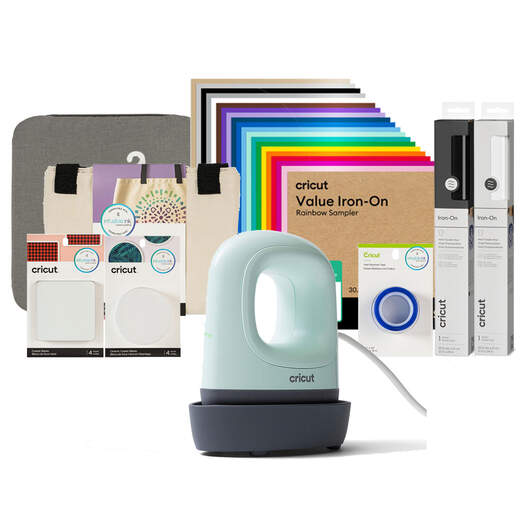 Cricut EasyPress Mini&trade; LT, Mint Green + Everything Bundle