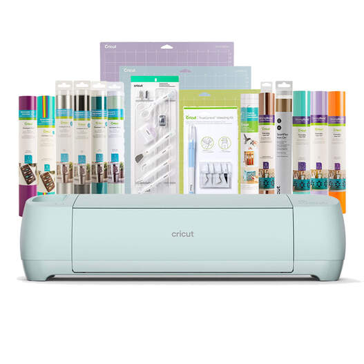 Certified Refurbished Cricut Explore&reg; 3 + Essentials Bundle + Cricut Access&trade; Subscription