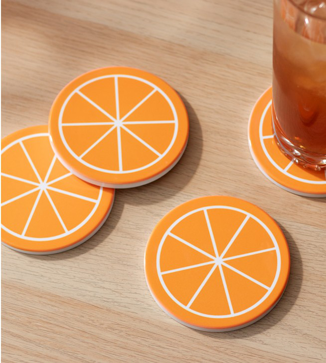 Infusible Ink coasters
