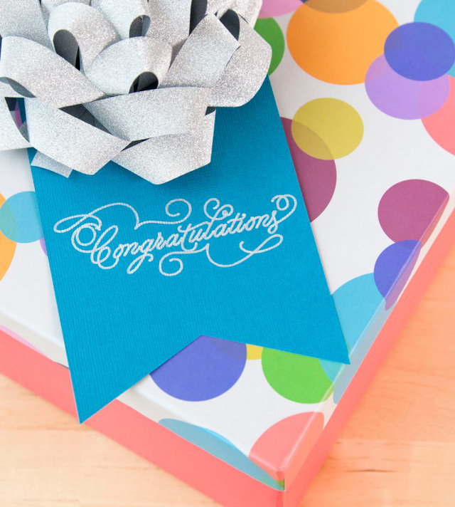 pens & markers gift card project