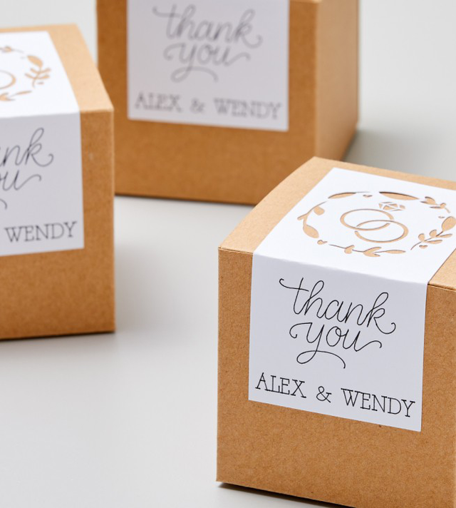 pens & markers thank you tag